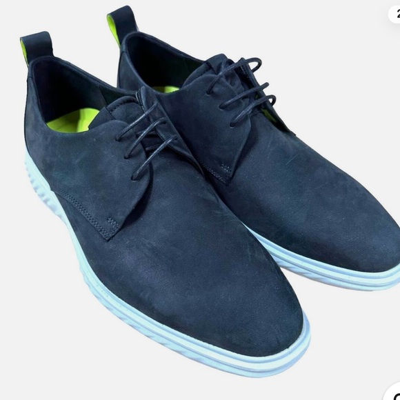 Ecco NWOB St. 1 Hybrid Lite Plain Black Toe Sneaker - Picture 3 of 6